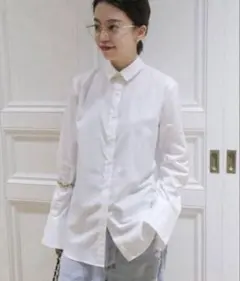 MUSE de Deuxieme Classe Linen シャツ ホワイト - メルカリ