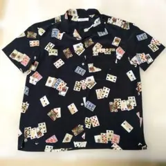 インゲボルグ　INGEBORG　半袖　シャツ　アロハシャツ　トランプ柄