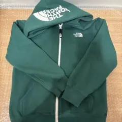 THE NORTH FACE フルジップパーカー グリーン140サイズ