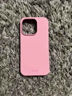 holdit iPhone15Pro シリコンケース パステルピンク