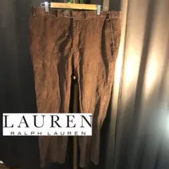 LAUREN RALPH LAUREN ブラウン コーデュロイパンツ