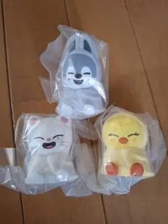 SKZOO ライトマスコット　ウルフチャン　ジニレット　ボカリ