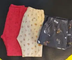 ユニクロレギンス2着セットディズニー&トムとジェリー半パン