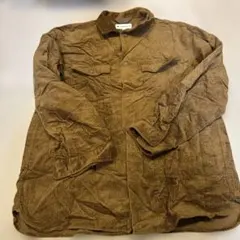 ブラウン コーデュロイ 長袖シャツ