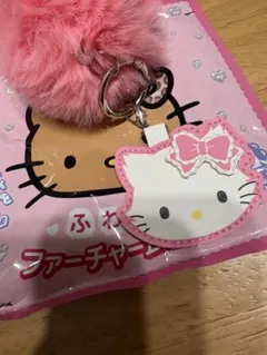 ハローキティ ふわふわファーチャームBOOK シークレット　チャーミーキティ