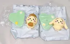 うさぎだらけフィギュア ちいかわ うさぎ 垂れ耳 どんぐりDJ 2点セット