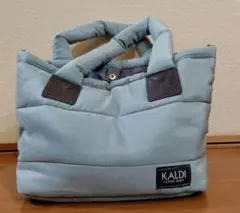 KALDI ライトブルー トートバッグ