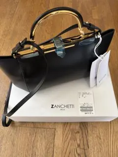 ZANCHETTI ブルー ファーショルダーバッグDeuxieme Classe - メルカリ