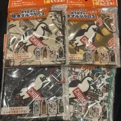 アサヒ CHUMS カラビナ付き 吸水マルチクロス 4種 コンプ 非売品のサムネイル