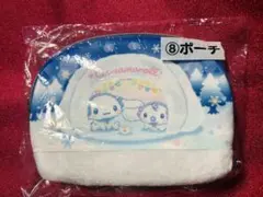 【送料無料】シナモロール ポーチ ファスナー付き　一番くじ