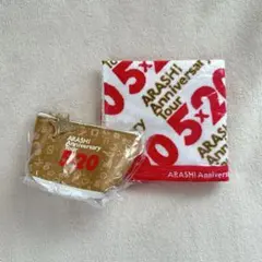 嵐 5×20 ミニポーチ ミニタオル ハンカチ