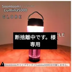 断捨離中です。様専用SOOMLOOM LUMINA5000 ピンクグローブ