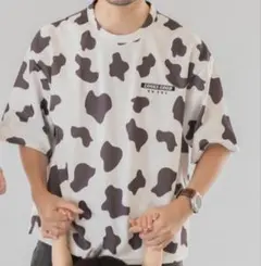 Leahmatin カウ柄 Tシャツ