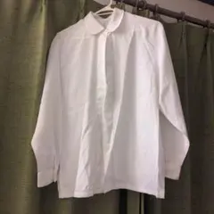 Hana no Blouse ホワイト長袖シャツ 68