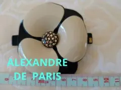 ALEXANDRE DE PARIS カメリアヘアバレッタ