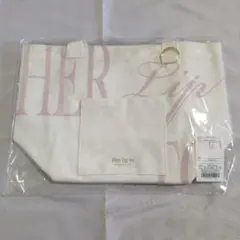herlipto HLT Daily Logo Tote peach - メルカリ
