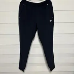 Wilson ネイビー ジャージ パンツ テニス