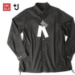 【新品】UNIQLO+J ユニクロ/ジルサンダー　ハイストレッチ シャツブルゾン