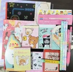 【出品は12月末まで】ファンシー文具 詰め合わせ リラックマ シナモロール