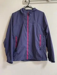 ネイビー マウンテンパーカー フード付き