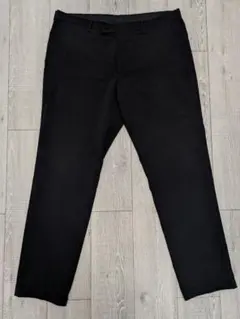 ユニクロ　メンズ　スーツ　スラックス　黒　3L