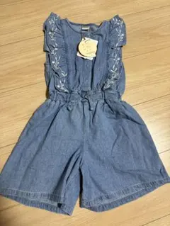 【新品未使用】　バースデイ　テータテート　オールイン　デニム　パンツ　サロペット