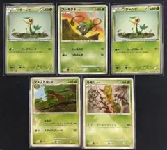 ポケカ5枚セット(草タイプ)