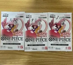 ONE PIECEカードゲーム ROUND1 プロモーションパック 3パック