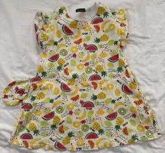 moujonjon ムージョンジョンフ ノースリーブワンピース 110