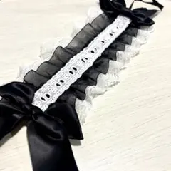 ヘッドドレス ブラック/ホワイト