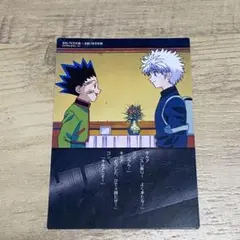 ハンターハンター カードダスマスターズ 旧アニメ ゴン、キルア