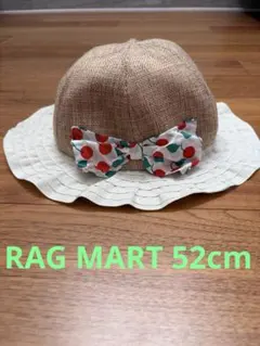 RagMart キッズ 帽子 さくらんぼ リボン　52cmのサムネイル