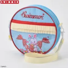SWIMMER うさぎイラストポシェット