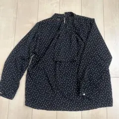 SHOO LA RUE ドット柄 ブラウス M