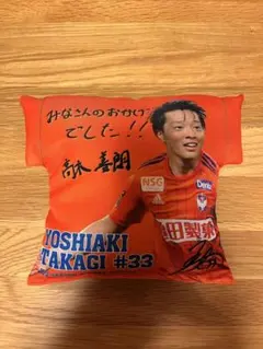 アルビレックス新潟　高木善朗　直筆サイン入り　クッション Jリーグ アルビレックス新潟 堀米悠斗 直筆サイン入り クッション