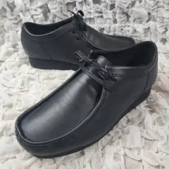 バトこし様専用未使用 クラークス ワラビー エボ ウォータープルーフ レザー