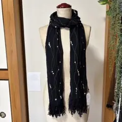 [新品]シルク100パーセンマフラー