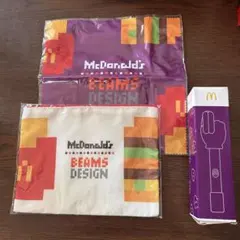 【新品未使用】マクドナルド　BEAMS コラボグッズセット（3点）
