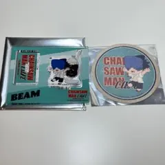 チェンソーマンカフェ　ビーム　ミニキャラアクスタ　コースター