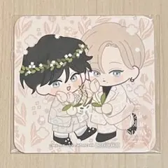 末広マチ　コラボカフェ　ノベルティ　コースター　ちぐはぐなキス　②