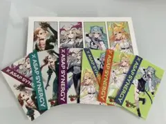 ASAP SYNERGY × モンスト ステッカー 6枚 ポストカード セット