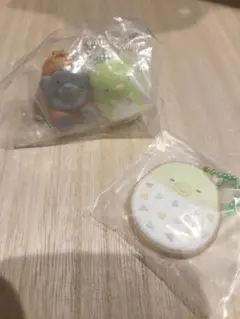 すみっコぐらし　限定ストラップ クッキーチャームコット