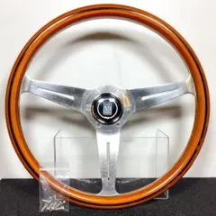 NARDI ステアリング 3スポーク ウッド/ブラック 14インチ - メルカリ