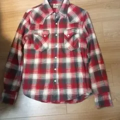 ビームス×ラングラー　コラボ　ネルシャツ