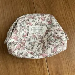 Maisonette 花柄ラウンドポーチ