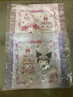 マイメロディ　クロミ　当りくじ　フリル付きトート　２点セット