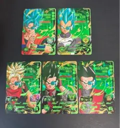 スーパードラゴンボールヒーローズ MM5 LC コンプリートセット スーパードラゴンボールヒーローズ UMS-SCP 5種コンプリートセット