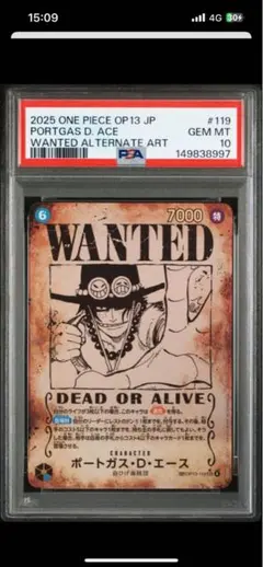 2026年最新】手配書 psa10の人気アイテム - メルカリ