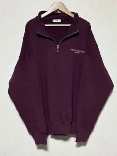 WEGO SUNDAY SKATE CLUB ジップアップトレーナー