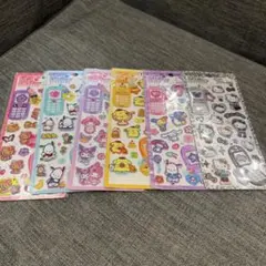 サンリオ 平成はっぴーフォン シール 6種セット